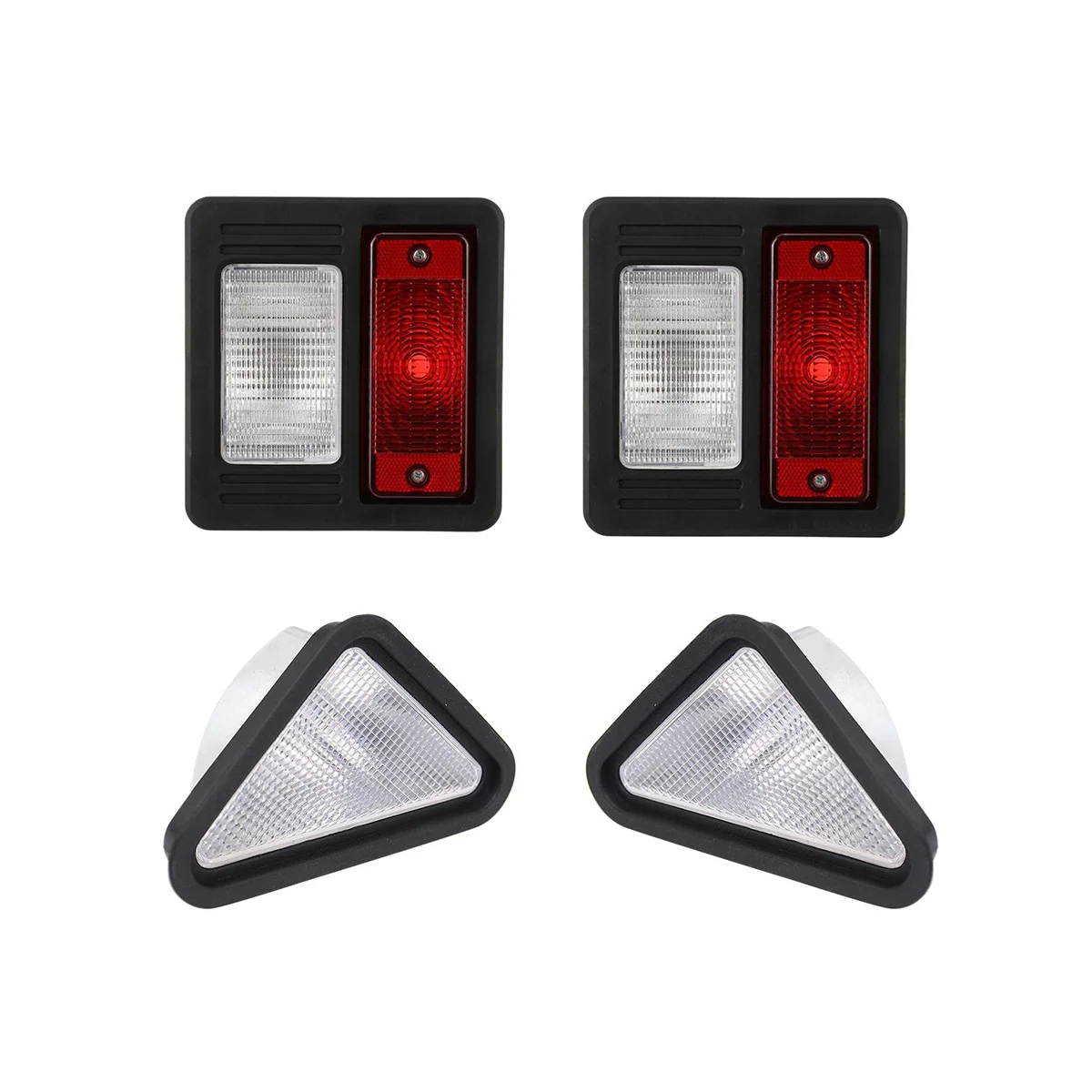 

Skid Steer Loader Front &Rear Head Tail Light Kit for Bobcat S100 S130 S150 S160 6670284, 6718043, 6718042,