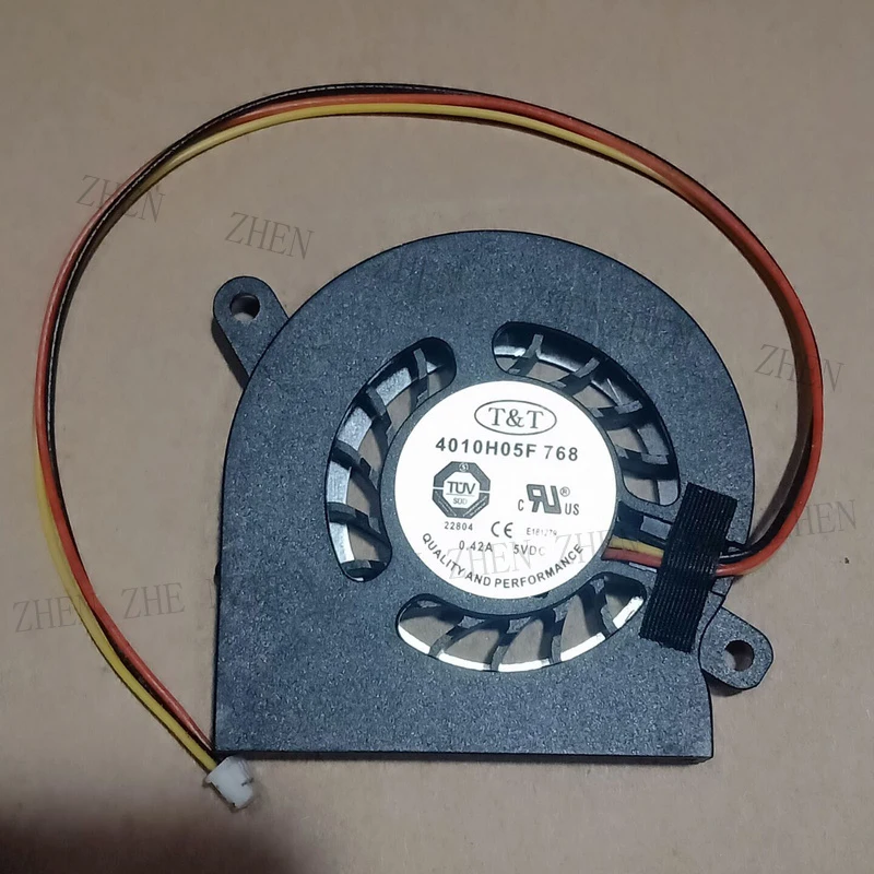 S New for T&T 4010H05F 768 DC 5V 0.42A 3 Pin cooling fan#QW
