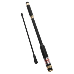 AL800 UHF VHF Telescopic BNC Antenna High Quality For Kenwood Portable Two Way Radio TK-208 TK-308 For Icom Walkie Talkie IC-V85