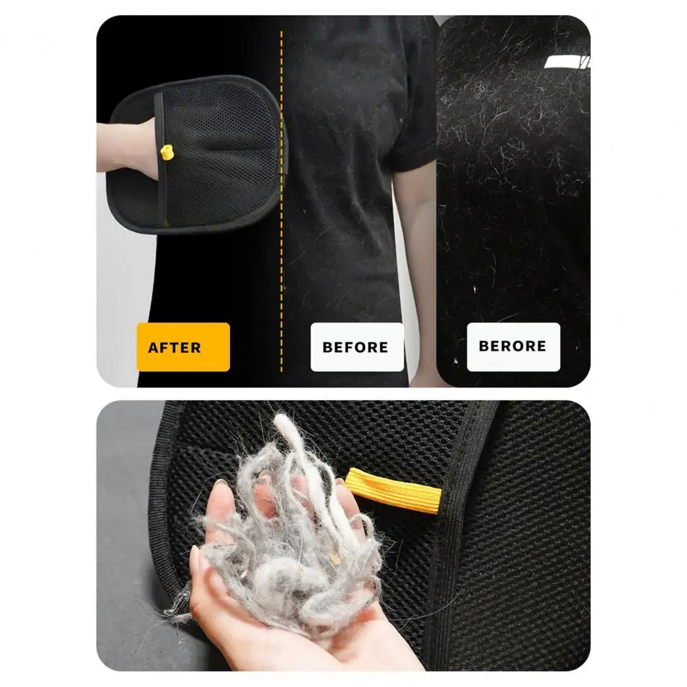 

1/2/3Pcs 24*16cm Double Sided Pet Grooming Glove Reusable Cat Hair Remover Dog Massage Mitt Brush for Shedding Bathing Grooming