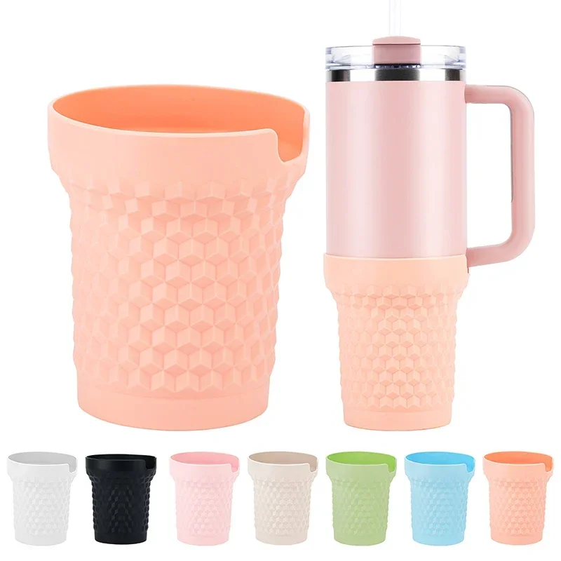 حذاء سيليكون لستانلي Quencher ، بهلوان FlowState ، كوب 40 أونصة ، غلاف واقي سفلي ، H2.0 #1