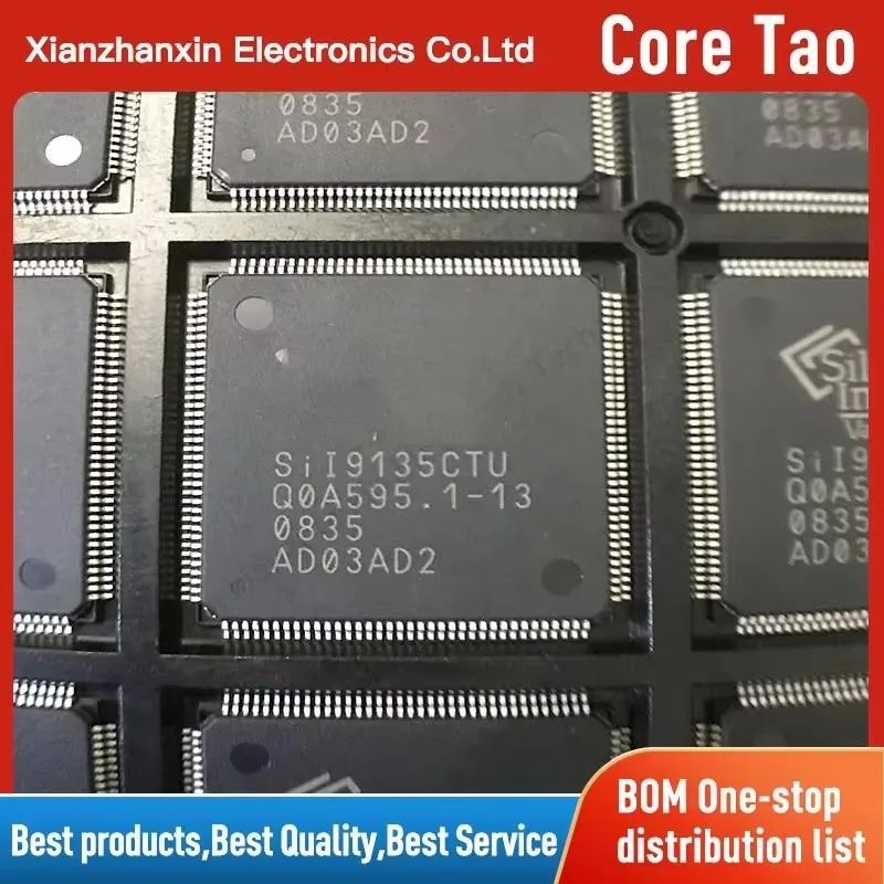 1pcs/lot SiI9135CTU SiI9134CTU SiI9135 SiI9134  QFP The receiver chip