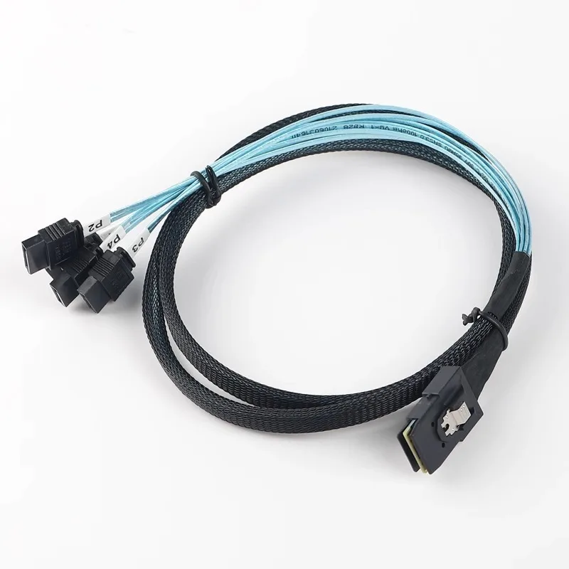 

Детали для кабеля Minisas SFF-8087–4SATA, проходная карта, серверный NAS-кабель для карты