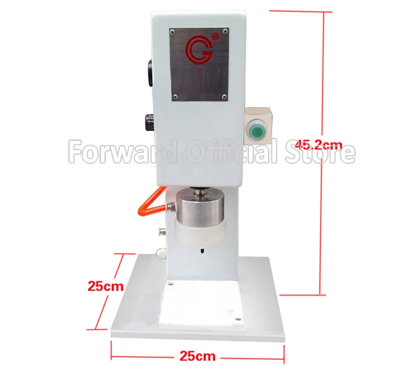 Pneumatische Desktop-Eierkuchen schalen form maschine kommerzielle Eierkuchen formung halbautomat ische Eierkuchen herstellungs maschine