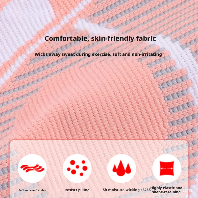 Sports knee pads for men and women, breathable and non-slip, suitable for running, hiking, and skipping rope, providing comforta