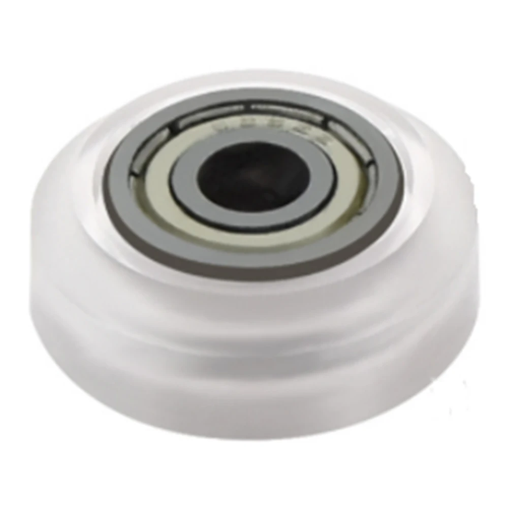 

ABIK-10Pcs 3D Printer Plastic Wheel POM Big Models Passive Round Wheel Idler Pulley Gear For CNC Openbuilds V-Slot