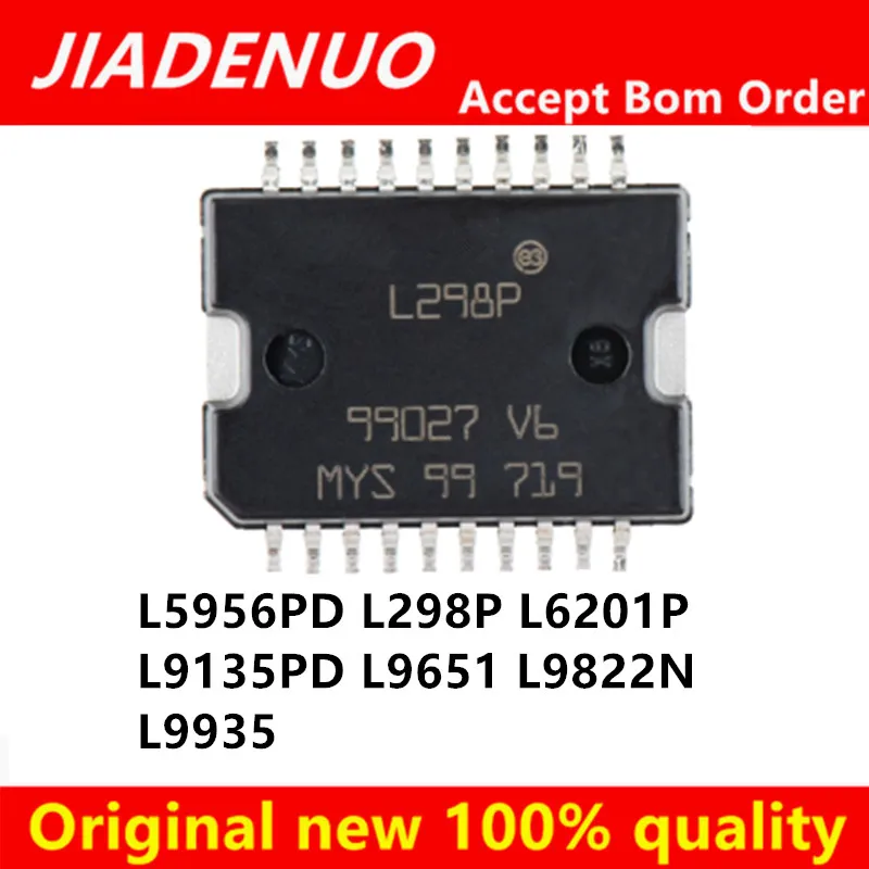 (1piece)100% New L298P L5956PD L6201P L9135PD L9651 L9822N L9935 Hsop20