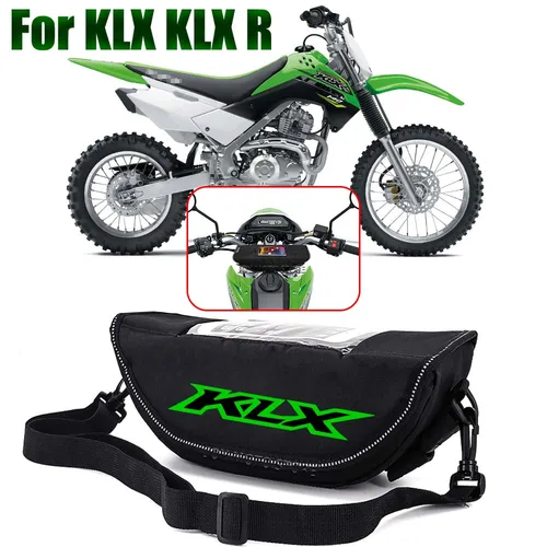 Bolsa de herramientas para accesorios de motocicleta, bolsa de manillar de viaje conveniente, impermeable y a prueba de polvo, klx230 klx300 klx r Klx230 Klx300