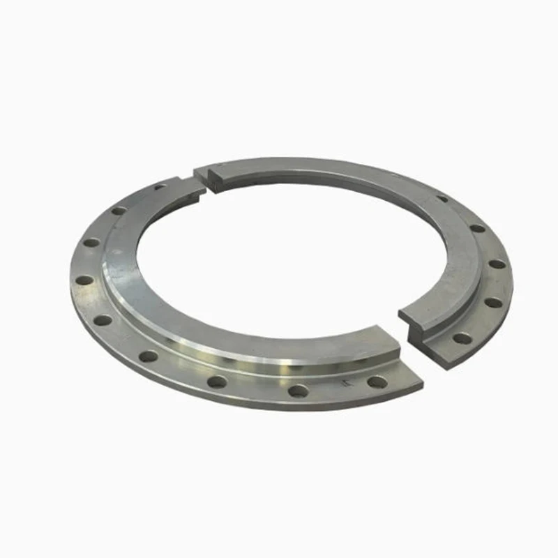 

High Precision Custom Made CNC Machining Set Alloy Steel Split Ring Flange