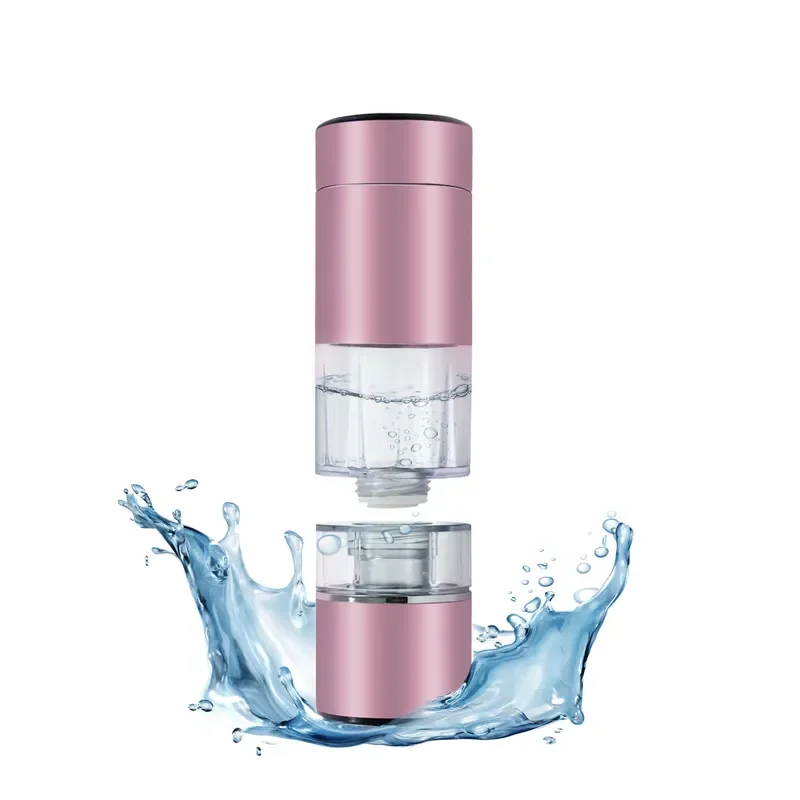 Sports hydrogen water bottle does not contain BPA portable rechargeable water bottle suitable for gym fitness outdoor use