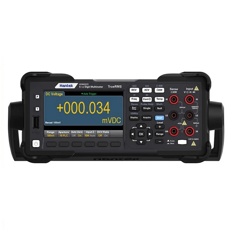 Hantek Desktop Digital Multimeter HDM3055 Digital Display Five and A Half Multi-Purpose Universal Meter USB Interface