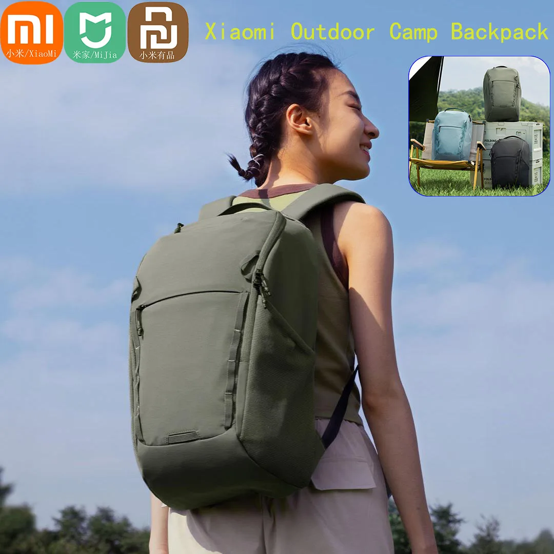 Mijia Outdoor Camp Waterproof Leisure Fashion Trend College Student 16.5L Day Pack Computer Backpack Mountaineering Xiaomi Bag