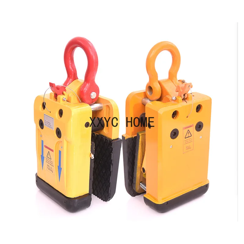 

1000kg Stone Slab Lifter with White/Black Rubber Lined Grip Range 15mm-60mm Granite Marble Stone Slate Clip Lifting Tools