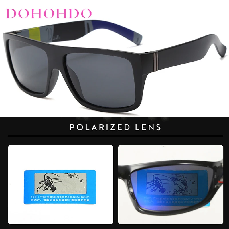 

Outdoor Sports Square Polarized Anti-glare Women UV400 Sunglasses Brand Designer Men Classic Sunglasses Driving Fishing Goggles