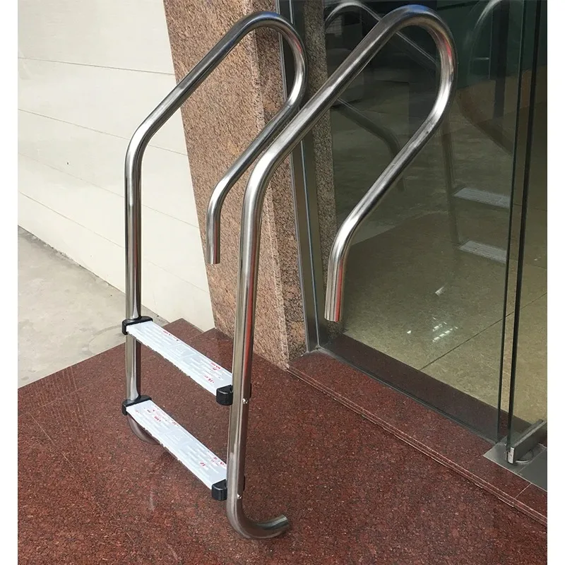 Easy Install Piscina Fuori Terra Pool Escalera Stainless Steel Ladder for Commercial Use