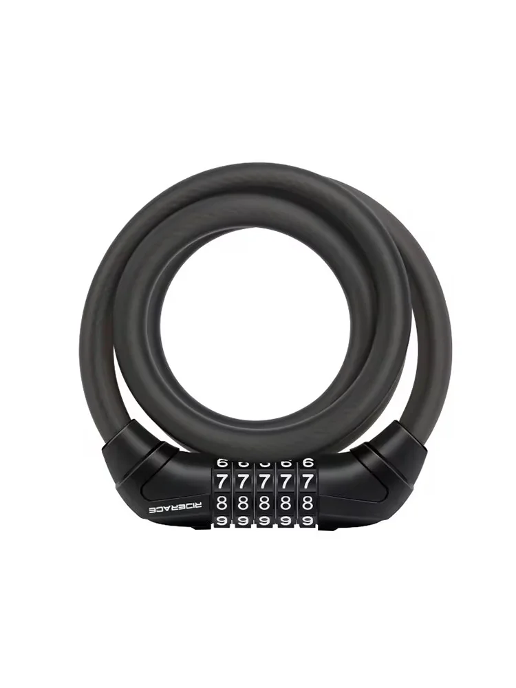 AliExpress riderace Bicycle Electric Scooter Motorcycle Locks Portable Anti-theft E-Bike Road Cycling Bike Lock Password Cable Lock Multipurpose