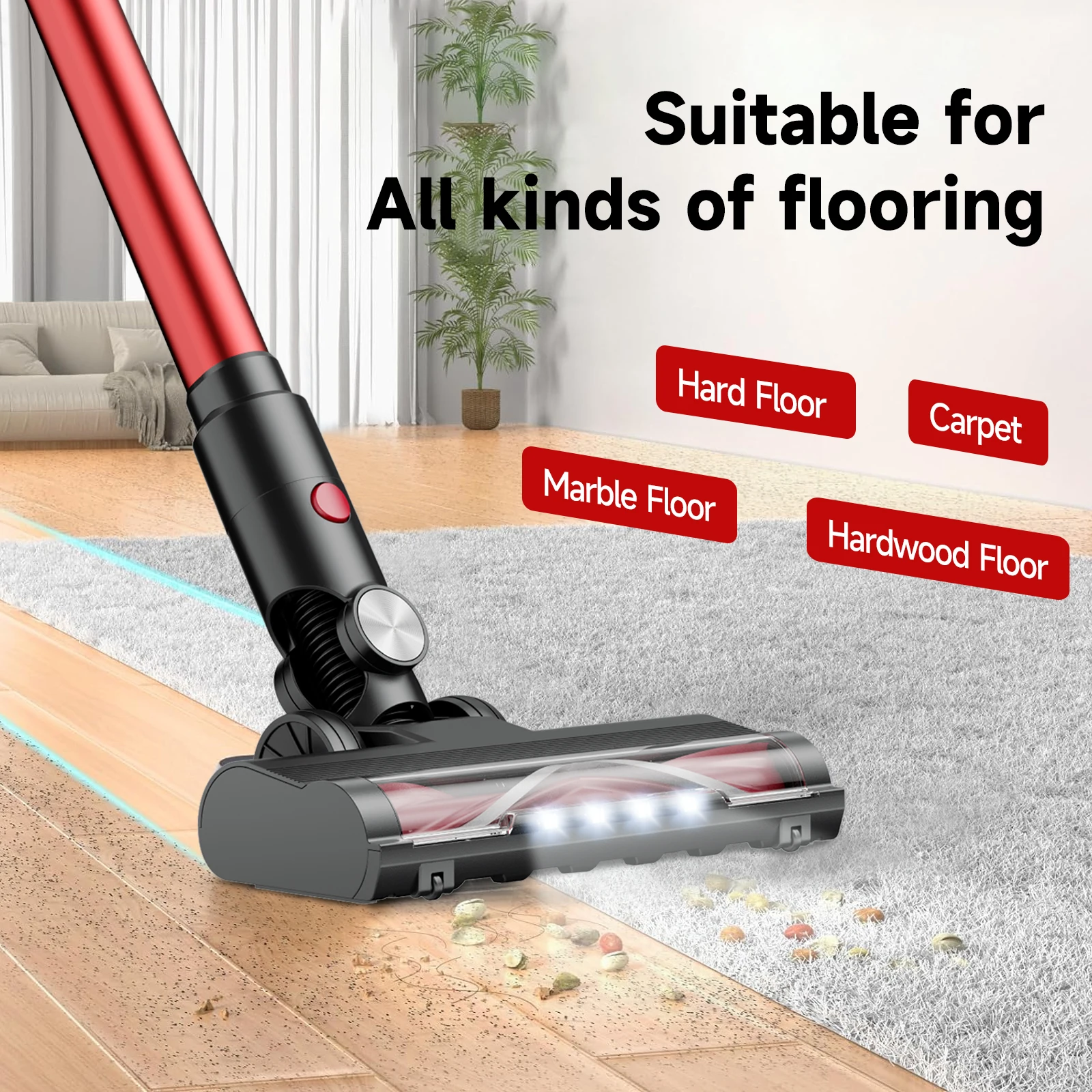 Xinshe Cordless Vacuum Cleaner for Home / High Suction Handheld