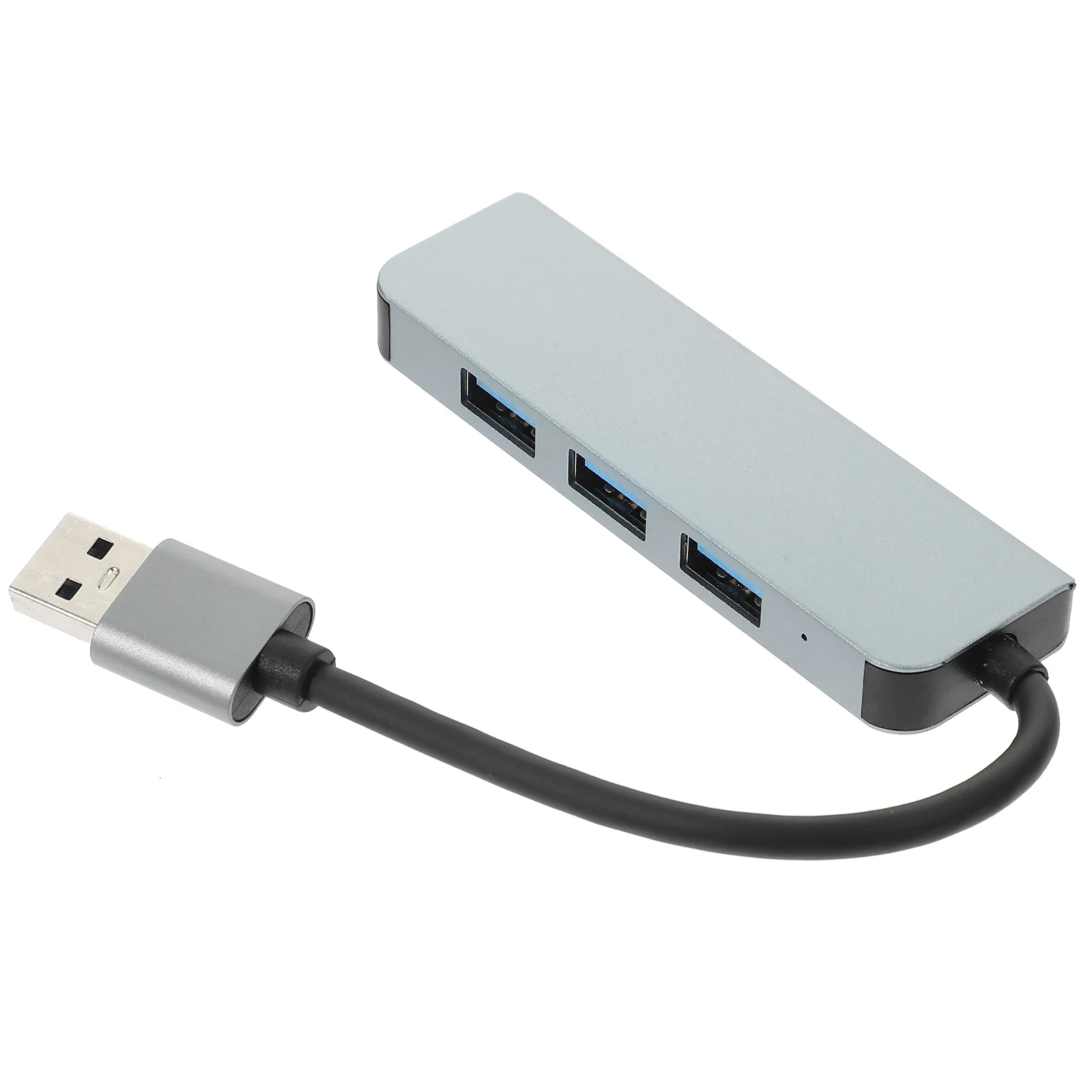 

4 Port Hub 3.0 High Speed Data Transfer Portable Aluminum Expander for Laptop Multiple Devices Connection USB Adapter Extra