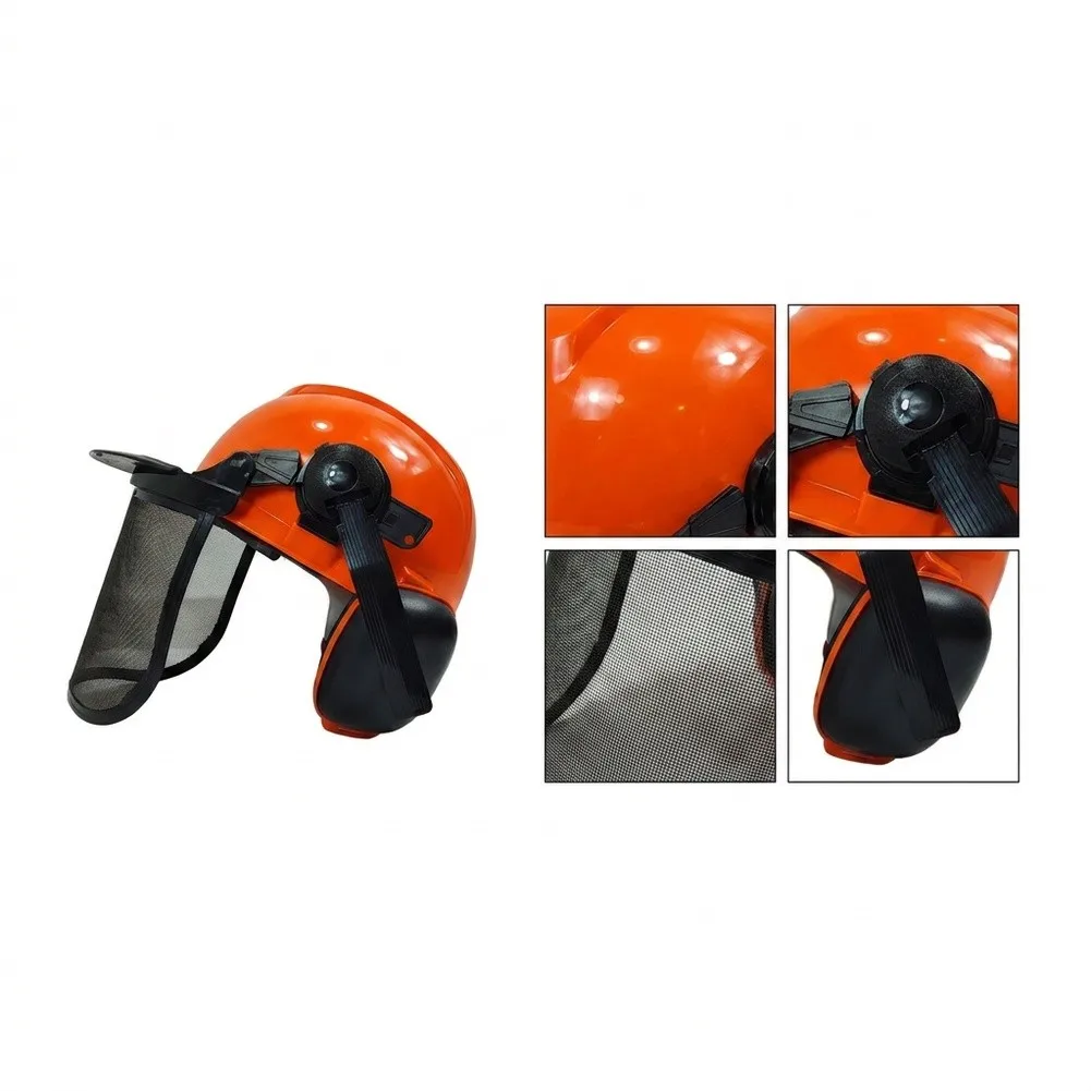 Forestry Safety Helmet With Earmuffs For Comprehensive Safety Kit For Chainsaw Brushcutter Trimmer Work /Hard Hat