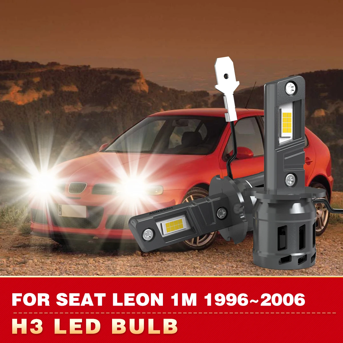 

2 шт., автомобильные лампы для передних фар, 1996 лм, 2006 ~