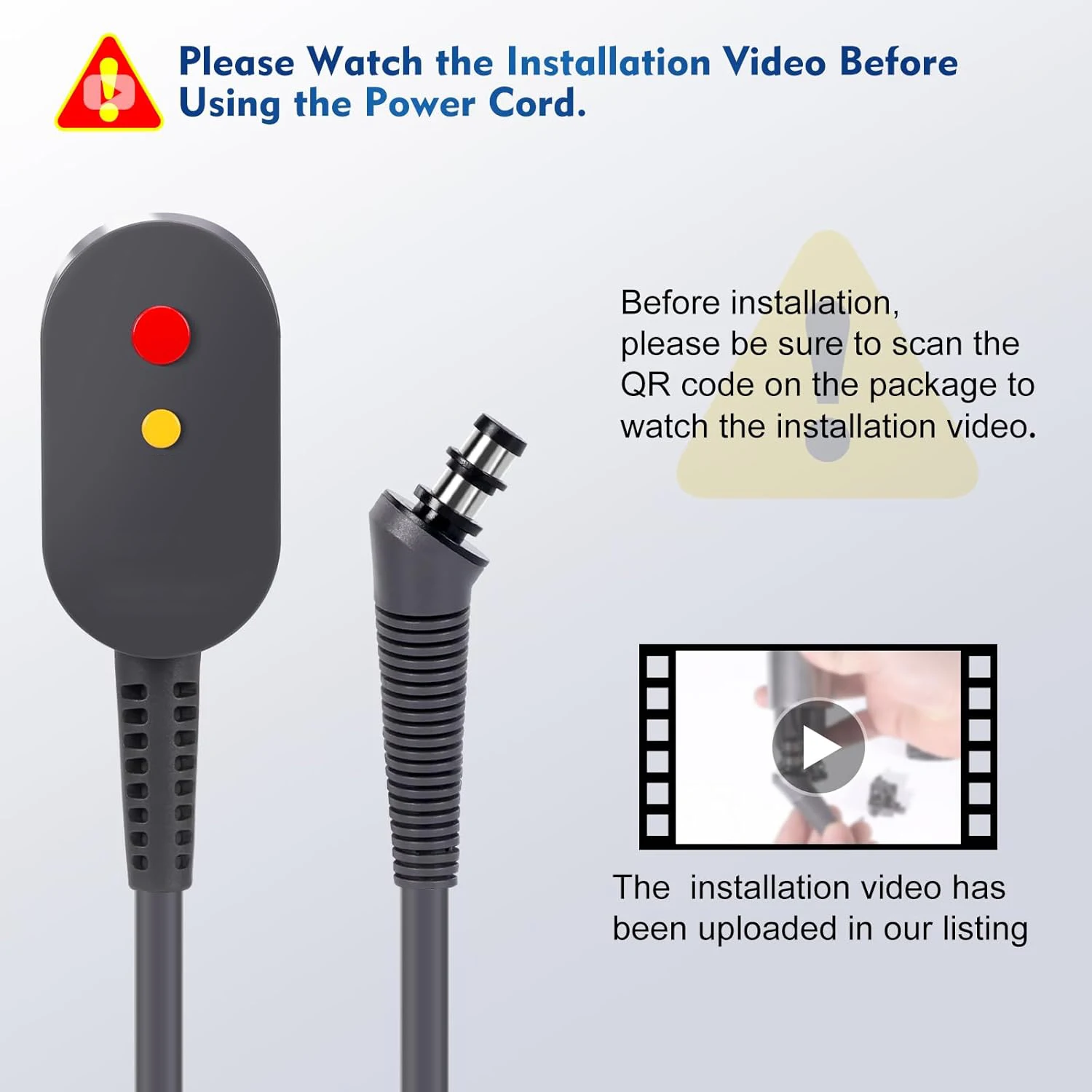 استبدال كابل شحن الطاقة المتوافق مع Airwrap 110 فولت، سلك الطاقة لمجعد الشعر، ملحق قابس لإصلاح أدوات التصميم