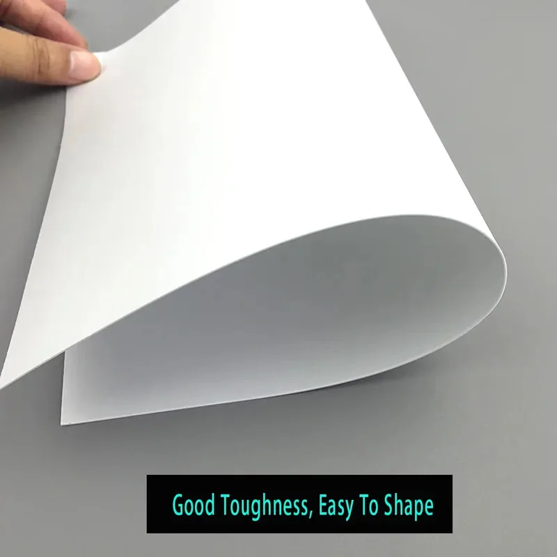 

White PVC Foam Panel 3-30mm Thick High Density Rigid Sheet for Architectural Models, DIY Projects & Toy Making