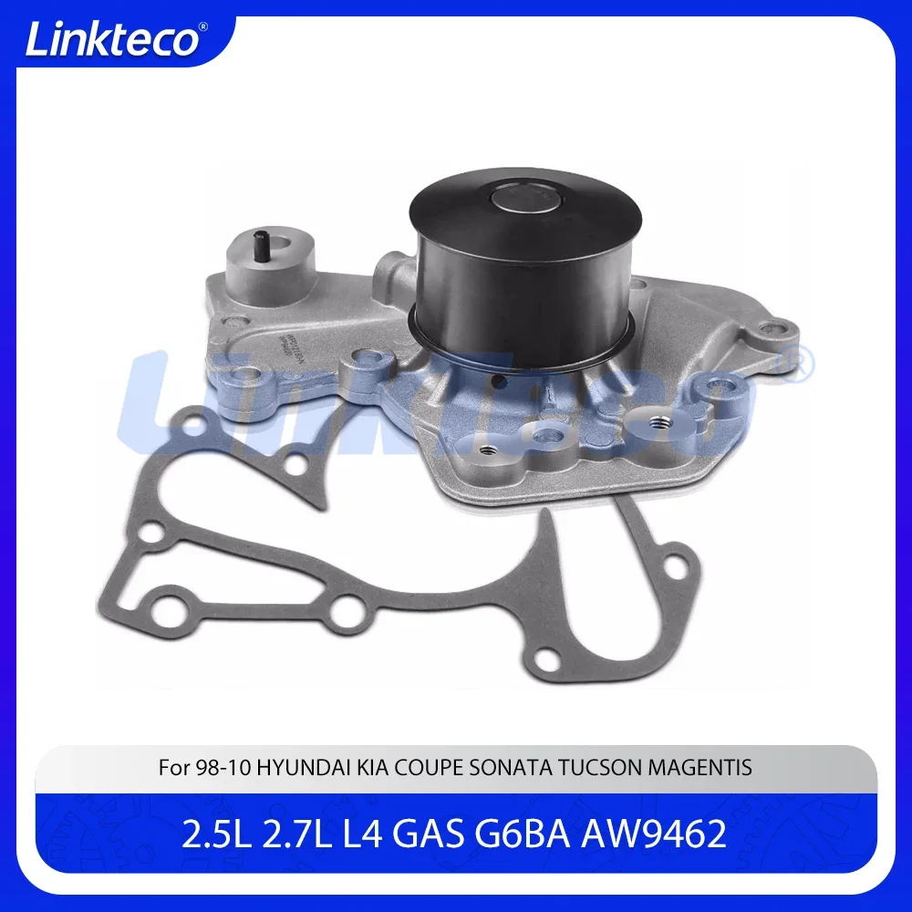 Engine part Water pump kit Fit 2.5 2.7 T L L4 GAS G6BA For 98-10 2.5L 2.7L HYUNDAI TUCSON SONATA KIA SPORTAGE MAGENTIS AW9462