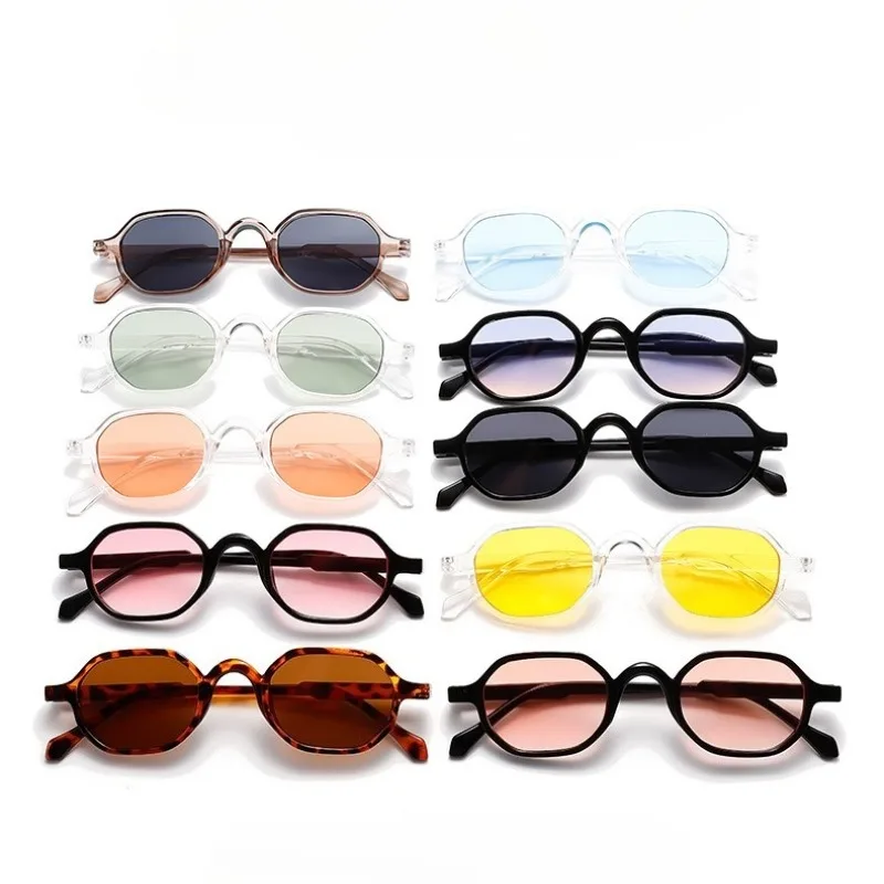 Small Frame Ocean Lens Sunglasses Trendy Square Shape UV Protection for Outdoor Sports Driving sunglasses for men Women