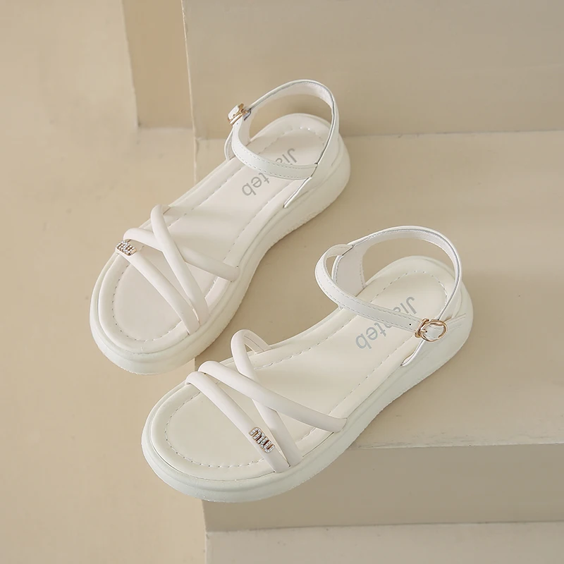 

Women's Breathable Summer Sandals 4.5cm Heel Slip Resistant Sole Soft Lightweight Casual Comfortable Footwear