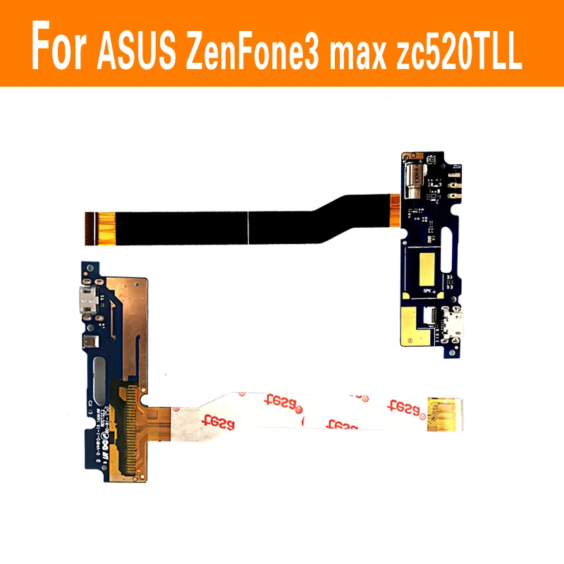 

Hot Sale 100% Genuine Sync Date Connector Flex Cable For Asus Zenfone 3 MAX ZC520TL USB Charger Port Flex Cable USB Charging