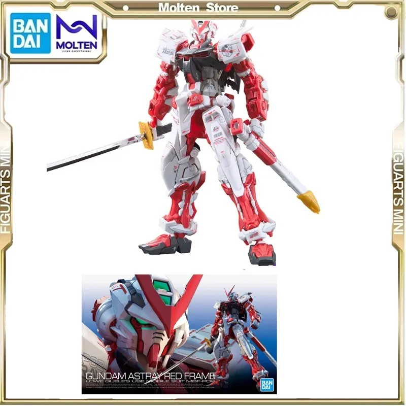 

В наличии, оригинальная сборная модель BANDAI GUNDAM RG19 1/144 GUNDAM ASTRAY RED FRAME, модели экшн-фигурок, детские игрушки, коллекционные украшения