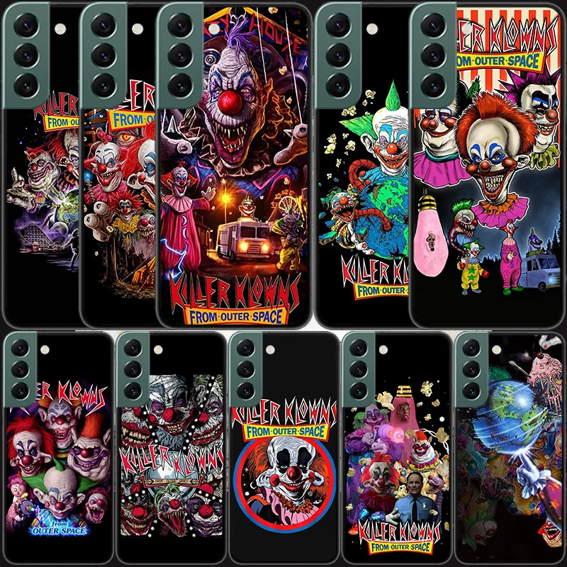 Movie K-Killer Klowns From Outer Space Phone Case For Samsung A15 A25 A35 A55 Galaxy A12 A22 A32 A52 A72 A54 A34 A24 A14 A53 A33