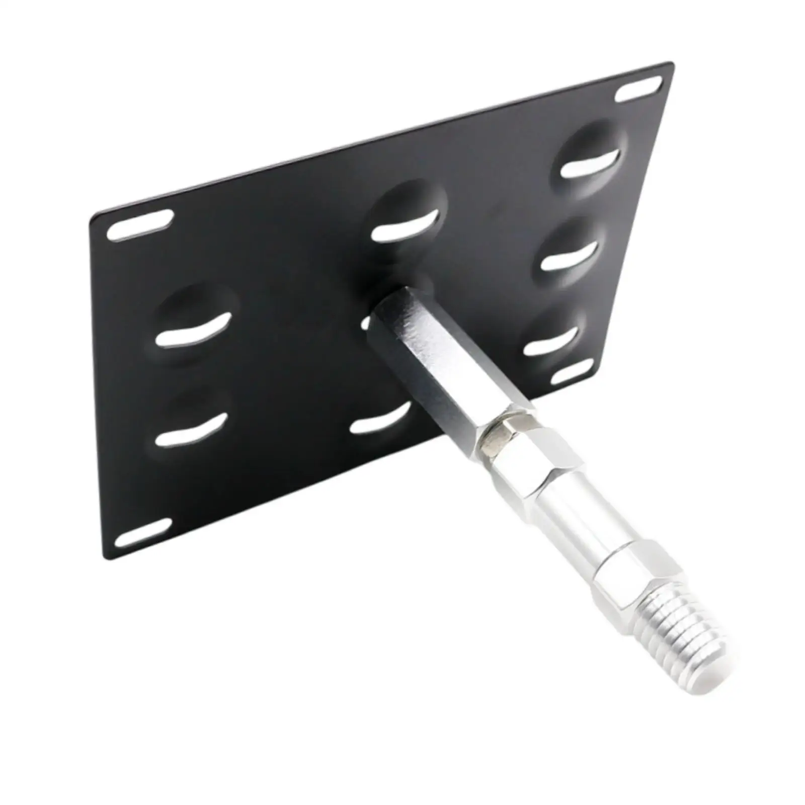 Tow Hook License Plate Bracket Professional Sturdy with Adapter Tag Frame Car Modification License Plate Frame for BMW