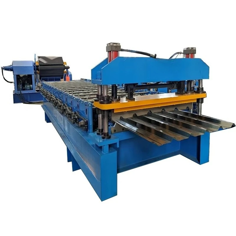 China Factory Hot Selling Trapezoidal Tile Roof Panel Roll Forming Machine