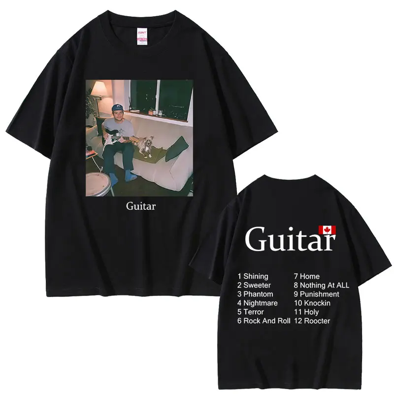 

Alex G June Guitar Headlights Album 2025 T-shirt Men Women Casual Cotton Vintage T Shirt Male Fashion Oversized Short Sleeve Tee
