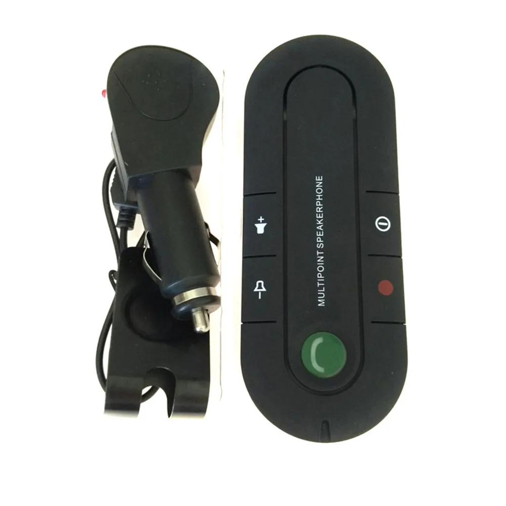 Wireless Bluetooth-Compatible Car Speaker, Handsfree Speakerphone Sun Visor Car Kit, MP3 Player Audio Receiver Auto Accessories