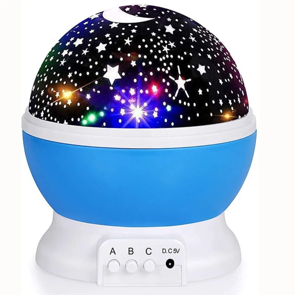 

Colorful Dreamy North Star Projector Night Light Romantic Atmosphere Mini Starry Sky Lamp for Bedroom Home Decor