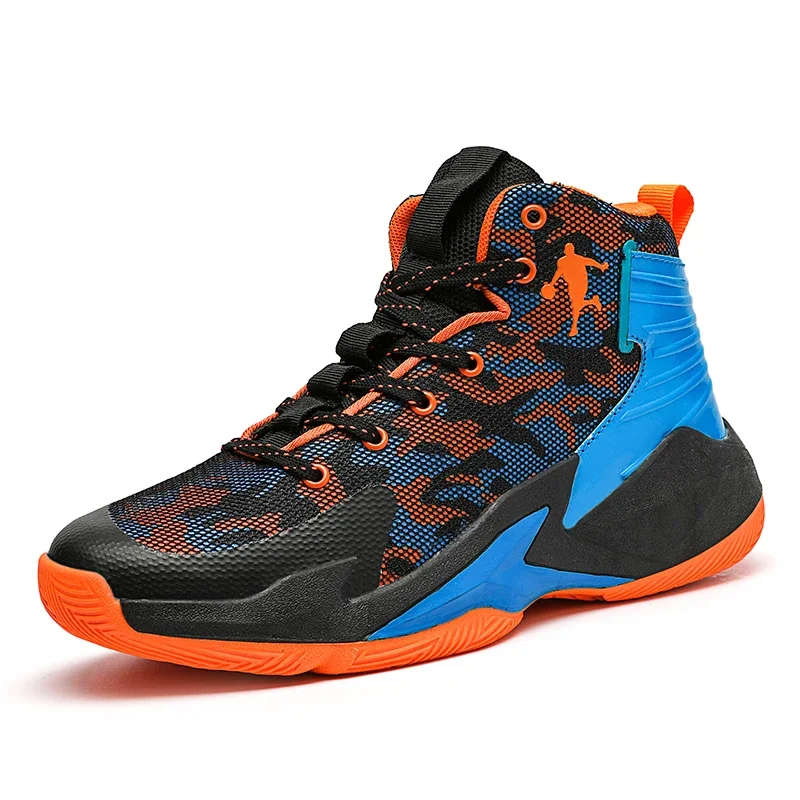 2025 The New Men's Casual Sports Basketball Shoes Breathable Non-slip Cushioned Soft Star Professional Sports Basketball Shoes