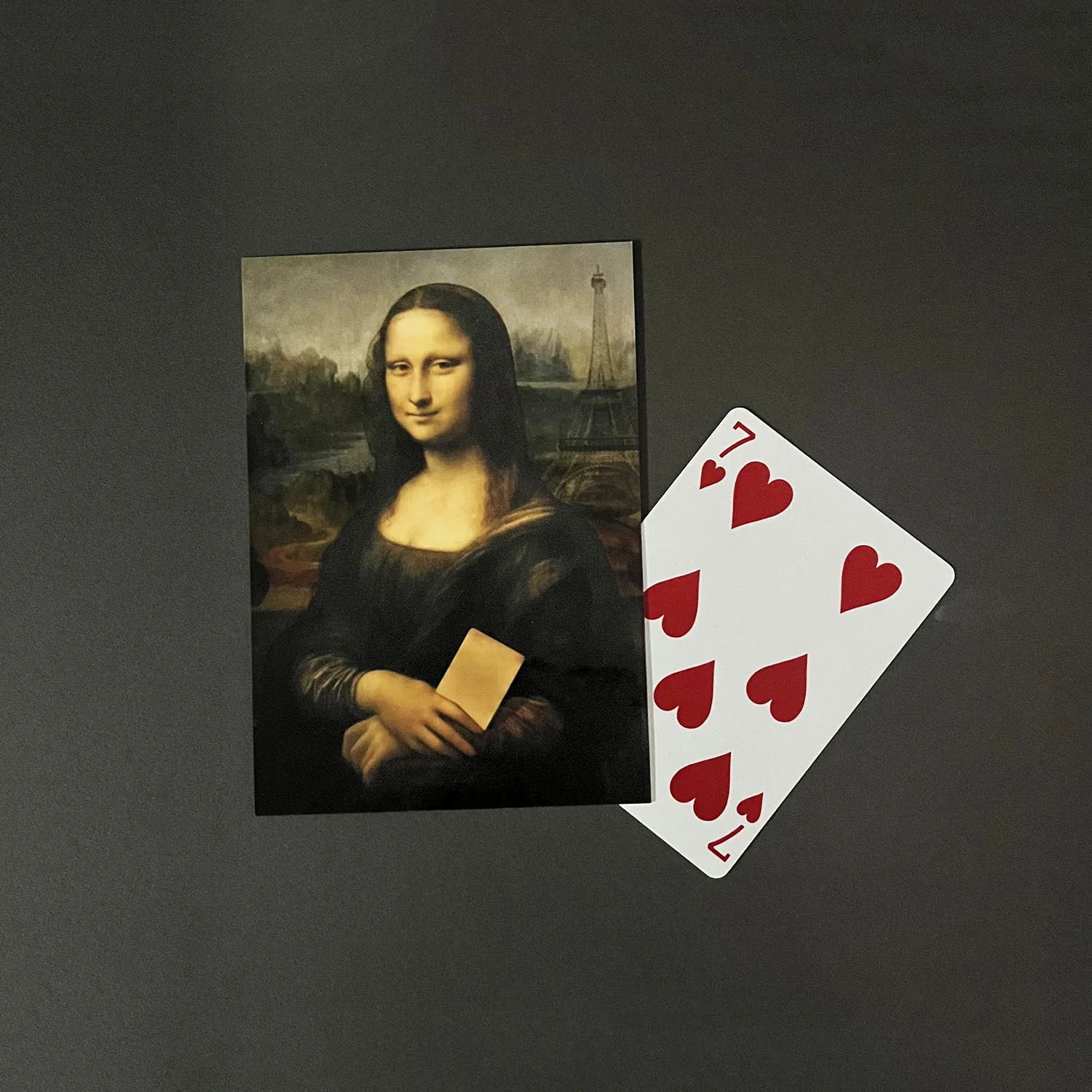 Mona Lisa's Prediction Magic Tricks Select Card Prediction Magia Close Up lllusions Gimmick Mentalism Props Funny Magica