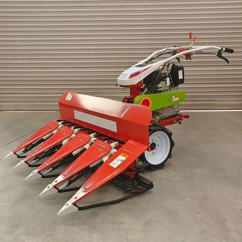 Hand-held Multifunction Small Corn Soybean Harvester Rice Reaper Alfalfa Mowers Rice Wheat Combine Harvester