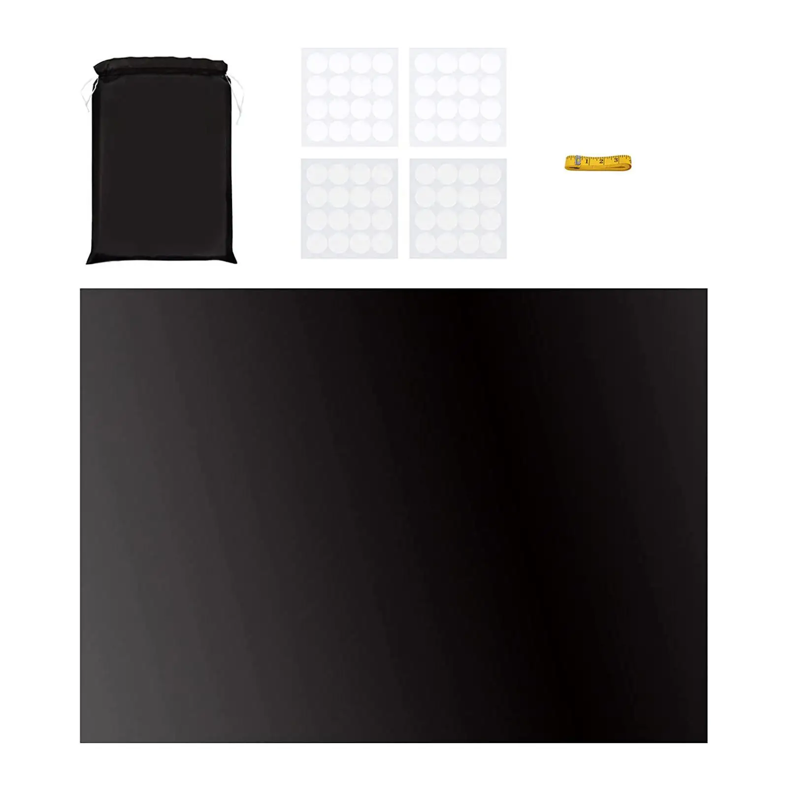 Blackout Blind Curtain RV Camping Accessories Travel Blackout Curtains Blackout Window Film for Window, Dorm Room Travel Use