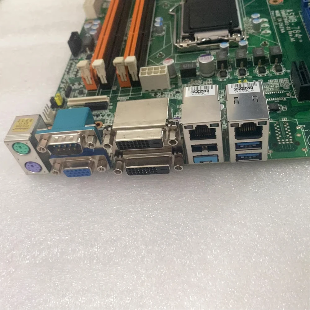 

ASMB-784G2 REV.A1 For Advantech Dual Port Industrial Computer Motherboard