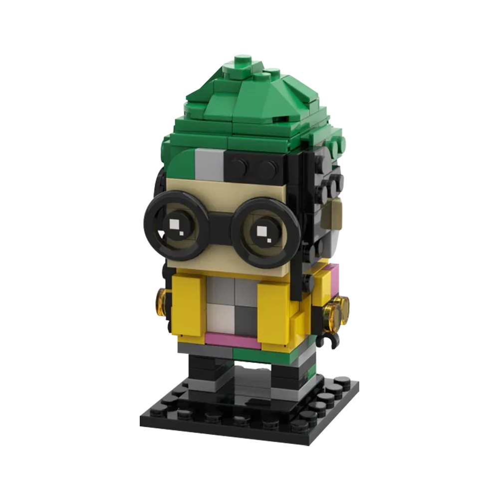 

MOC Стрельба Игра Brickheadzs Набор строительных блоков АЛОРАНТИРОВАННЫЙ Re visu Персонаж Tejo Sova Brickheadzs Кирпичная игрушка для детей Подарок