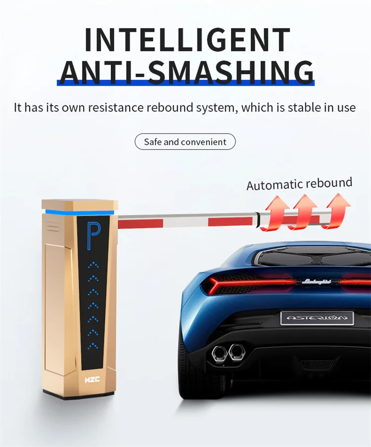 حواجز الطرق الساخنة حاجز بوم مستقيم حركة المرور التلقائي مواقف السيارات الفضاء حاجز نظام البوابة لنظام بوابة نغمة السيارة #3