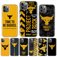 The Rock Dwayne Johnson ua Silicon Call Phone Case For Apple iPhone 16 15 14 11 Pro Max 13 Plus 12 Mini 7 8 + X XR XS SE Cover S