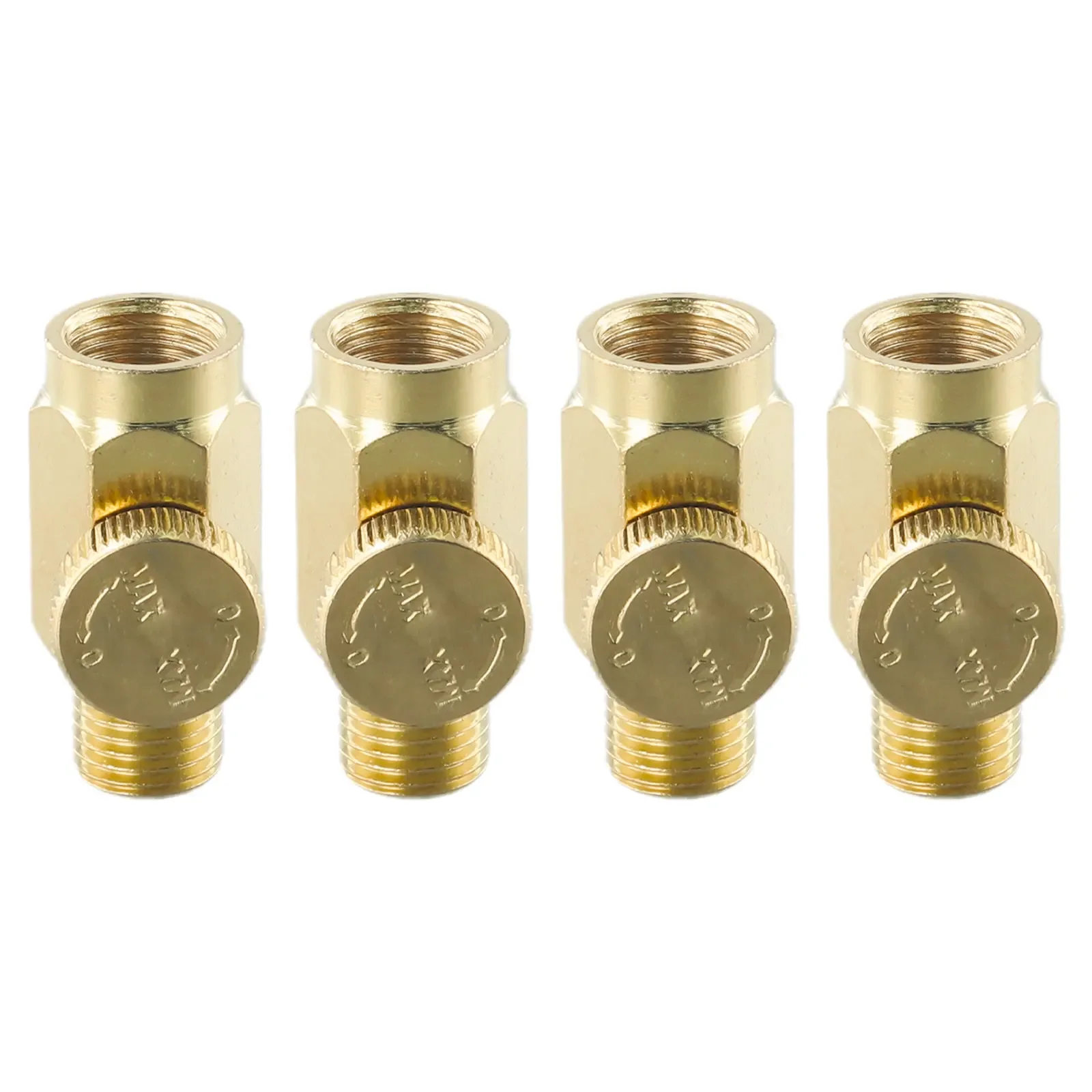 

Pneumatic Tool Air Pressure Valve Speed Control Switch 1 4 NPT Inline Regulator 4Pcs Accessories Brass Practical