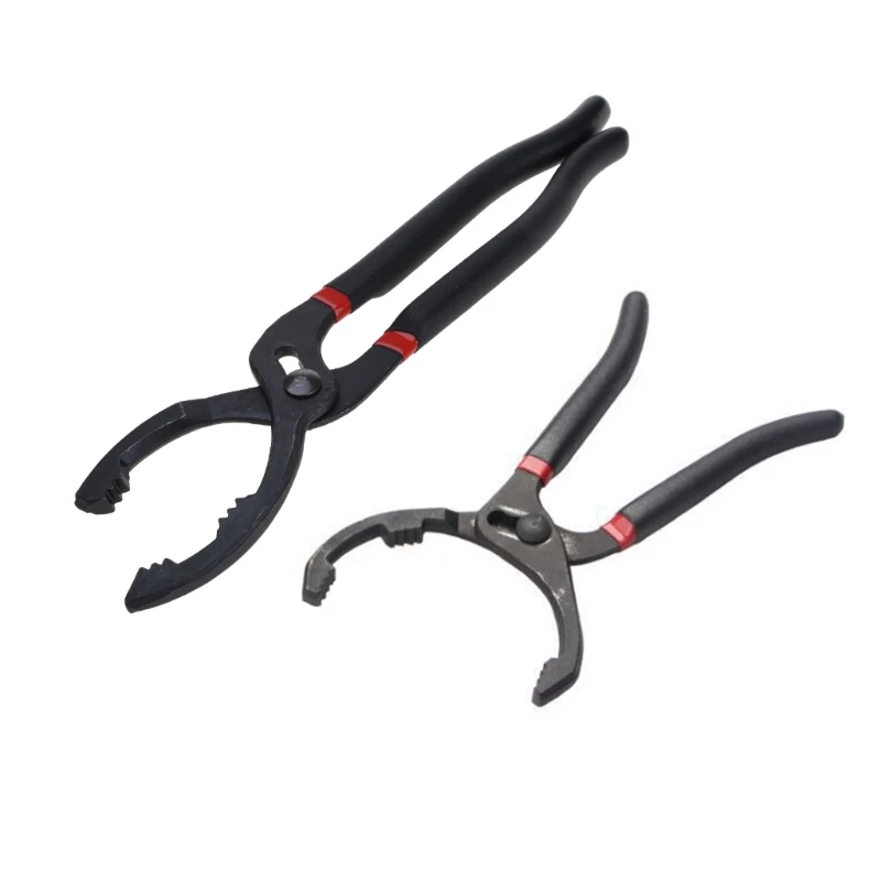 Oil Filter Wrench Adjustable Filter Removal Wrench Auto Engine Tools Automotive Repair Plier Wrench 10 Inch/12 Inch