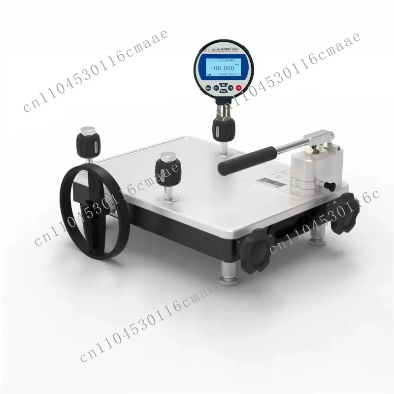 HSIN616 Manual Vacuum Pneumatic Pressure Calibration Pump Benchtop Pressure Calibrator for Pressure Gauges 60bar