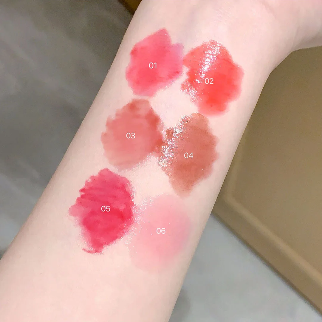 Hydrating Solid Lip Gloss Mirror Watery Finish High Shine for Student Affordable Chinese Cosmetic Lipstick Makeup