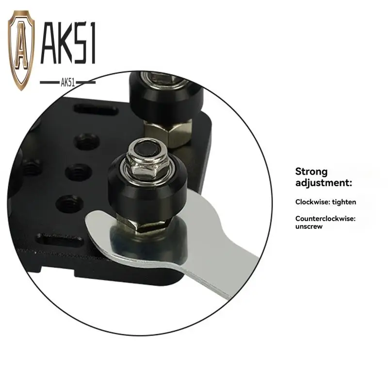 

Алюминиевые профили портальной пластины AK51-V-Slot, специальная направляющая пластина для деталей 3D-принтера